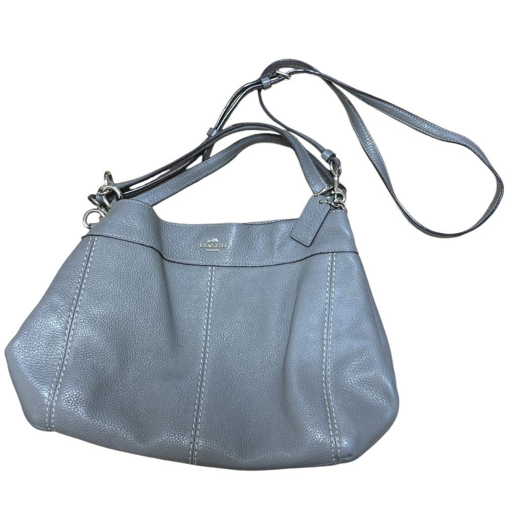 S.N　COACH グレー ショルダーバッグ COACH コーチ 2way ショルダーバッグ グレー F28992 SVET - メルカリ