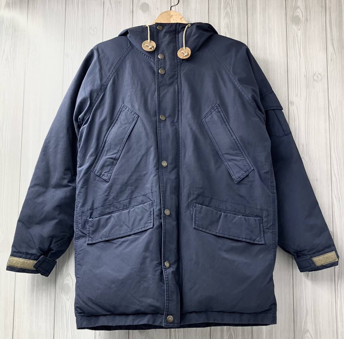 Mt.RAINIER DESIGN ネイビー ダウンジャケット M