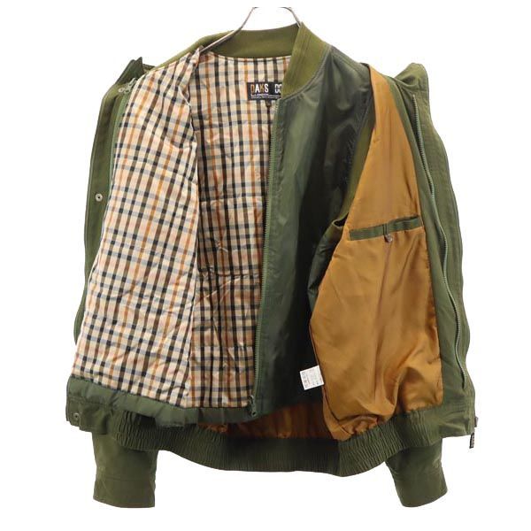 新品 DAKSダックス ゴルフウエア ジャケット ベスト 3WAY ダックス ゴルフ 3way ジャケット L グリーン DAKS GOLF 中綿ライナー