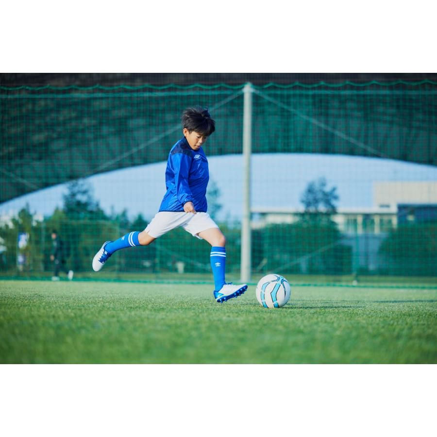 [アンブロ] ウィンドブレーカー サッカー ピステ 防風 はっ水 オールシーズン対応 ジュニア キッズ 子供用 BUNV 150