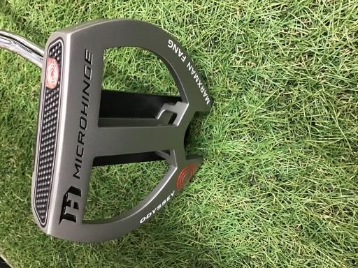 オデッセイ MICROHINGE MARXMAN FANG 34インチ パター PT スチール フレックスその他 メンズ 男性用 右利き 右用 Bランク ゴルフクラブ