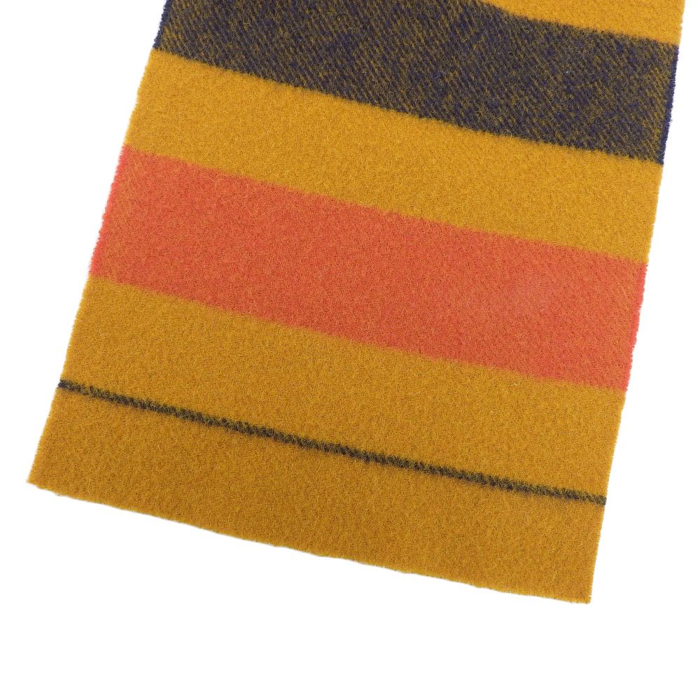 HERMES エルメス Rocabar ロカバール マフラー メンズ ウール100