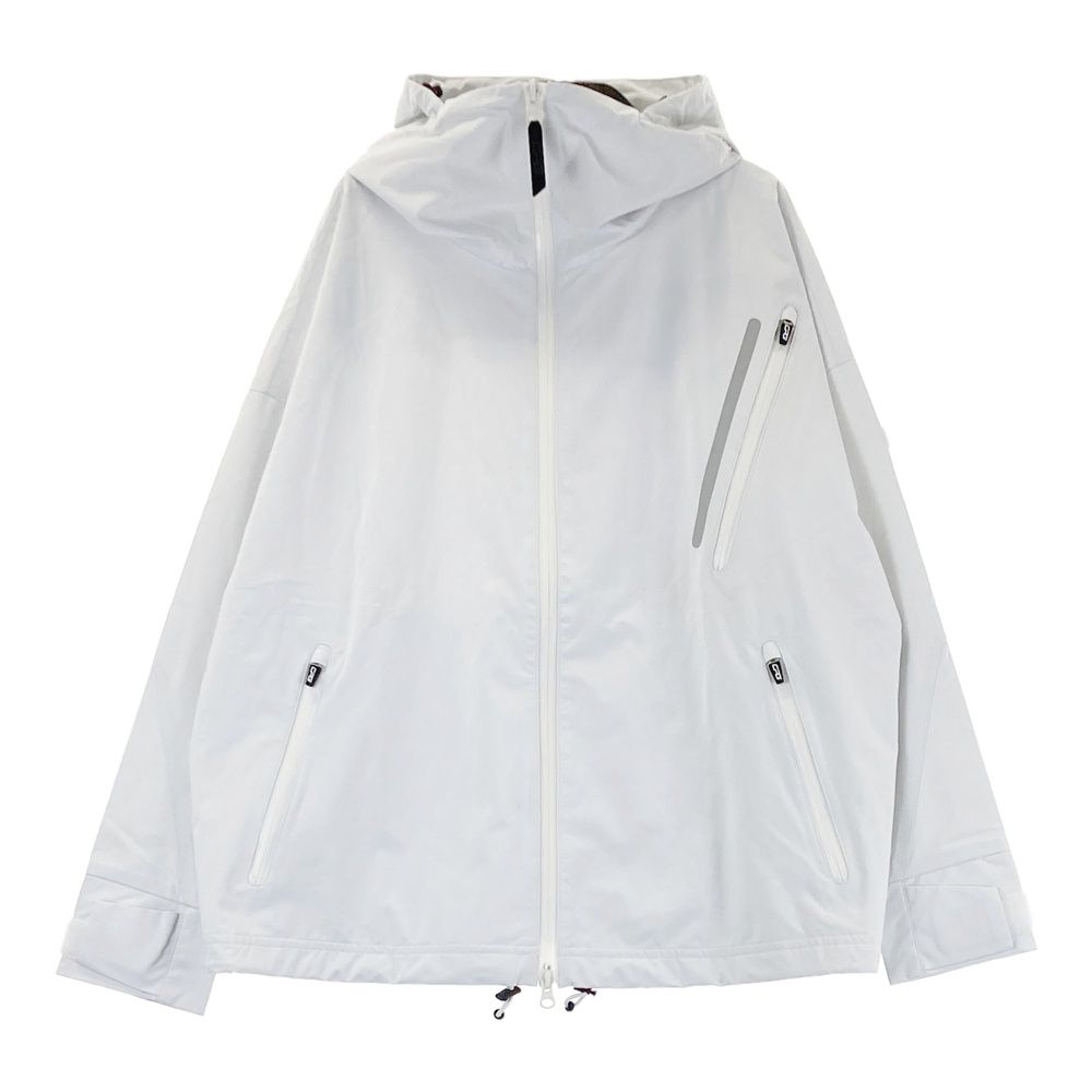 サイズ 2 CPG GOLF シーピージーゴルフ フード付 長袖ジップジャケット ホワイト系 240101525357 ゴルフウェア レディース ストスト
