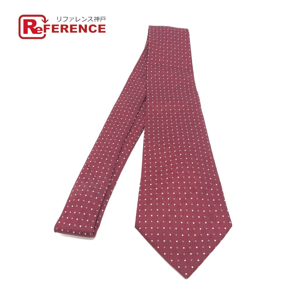 美品】LOUIS VUITTON レッド ドットネクタイ 【公式通販】