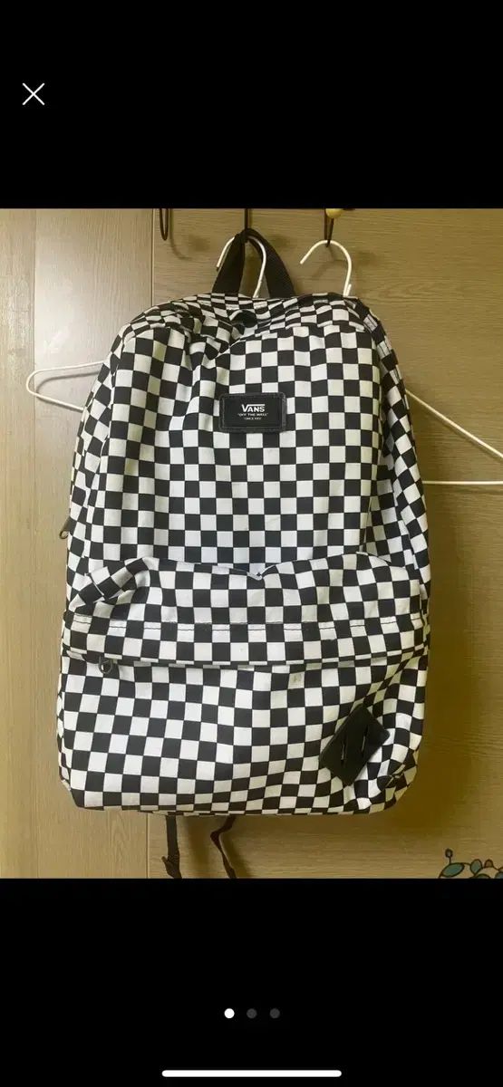 【雷市場（ポンジャン）商品韓国直送】VANS(ヴァンス) オールドスクール チェッカーボード リュック リュックサック