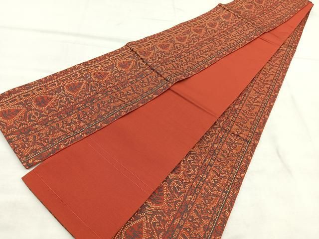 1-69 正絹 本場筑前博多織 半幅帯 逸品 2-69 正絹 本場筑前博多織 半幅