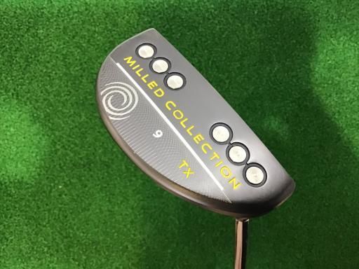 オデッセイ MILLED COLLECTION TX 9 34インチ パター PT スチール フレックスその他 メンズ 男性用 右利き 右用 Cランク ゴルフクラブ