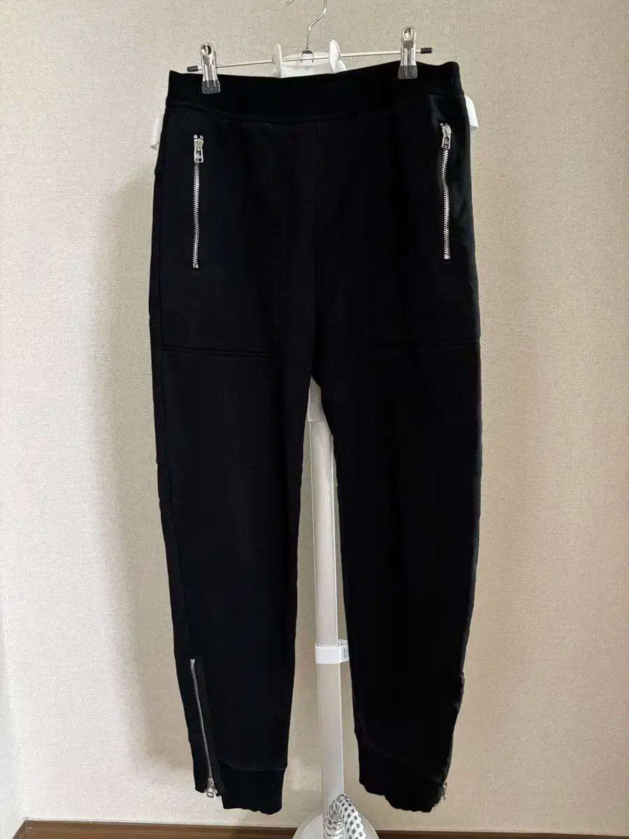 Helmut Lang ヘルムート ラング 黒 ジッパー スウェットパンツ S