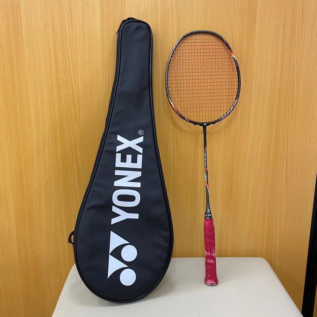 ◎【✨バドミントン ラケット✨】ヨネックス YONEX アークセイバー arc saber 2i NANOSCIENCE C.S.CAP カラー 赤  レッド オレンジ 黒 ブラック ロングサイズ 日本製 MADE IN JAPAN 運動 スポーツ - メルカリ