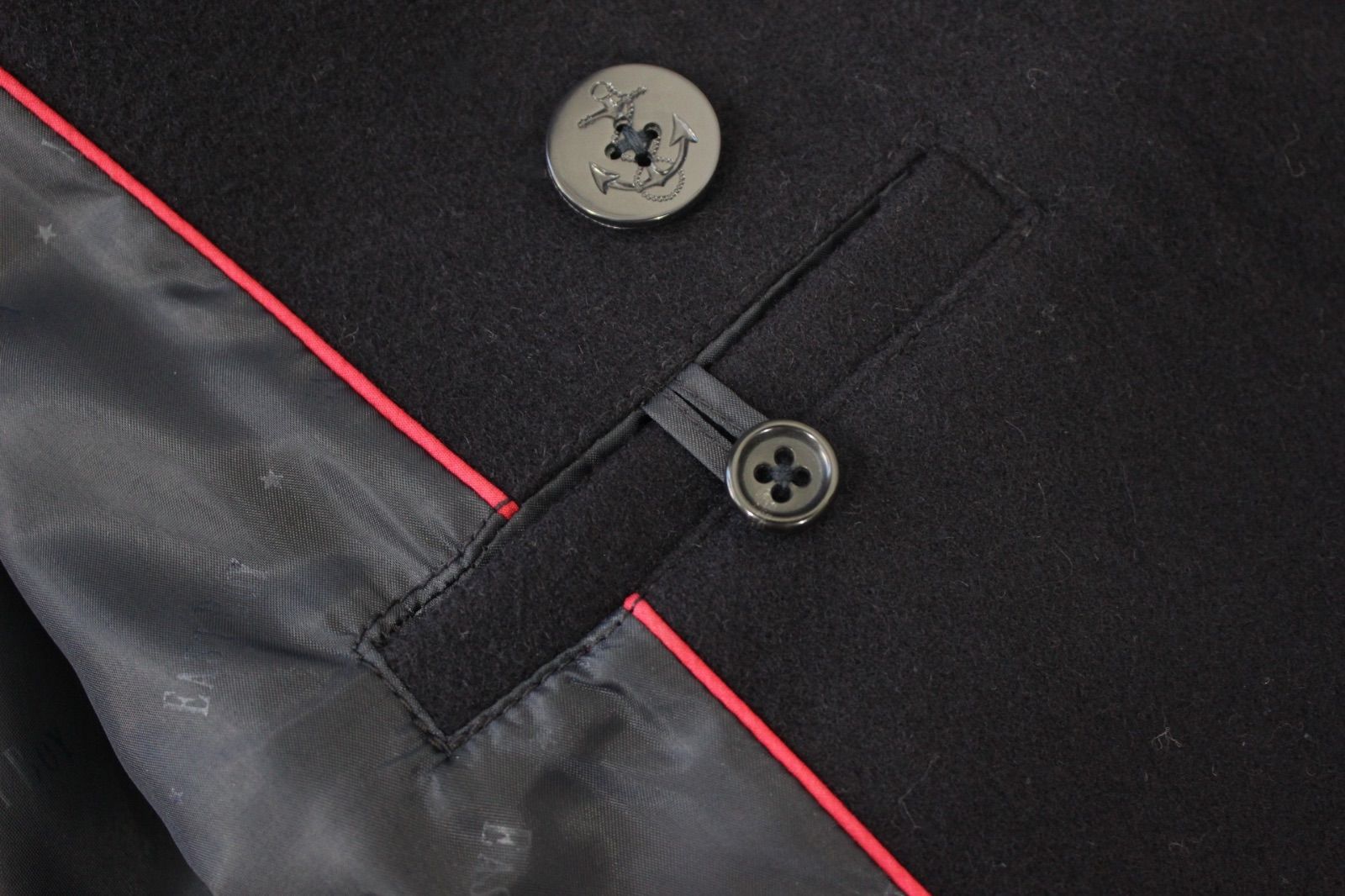 50【極美品】イーストボーイ ピーコート 11 ネイビー 紺 L EAST BOY P