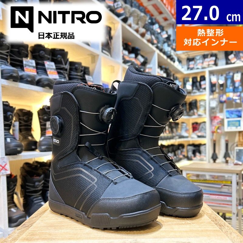 25-26 NITRO SENTINEL BOA ｶﾗｰ:Black 27cm ナイトロ センチネル メンズ