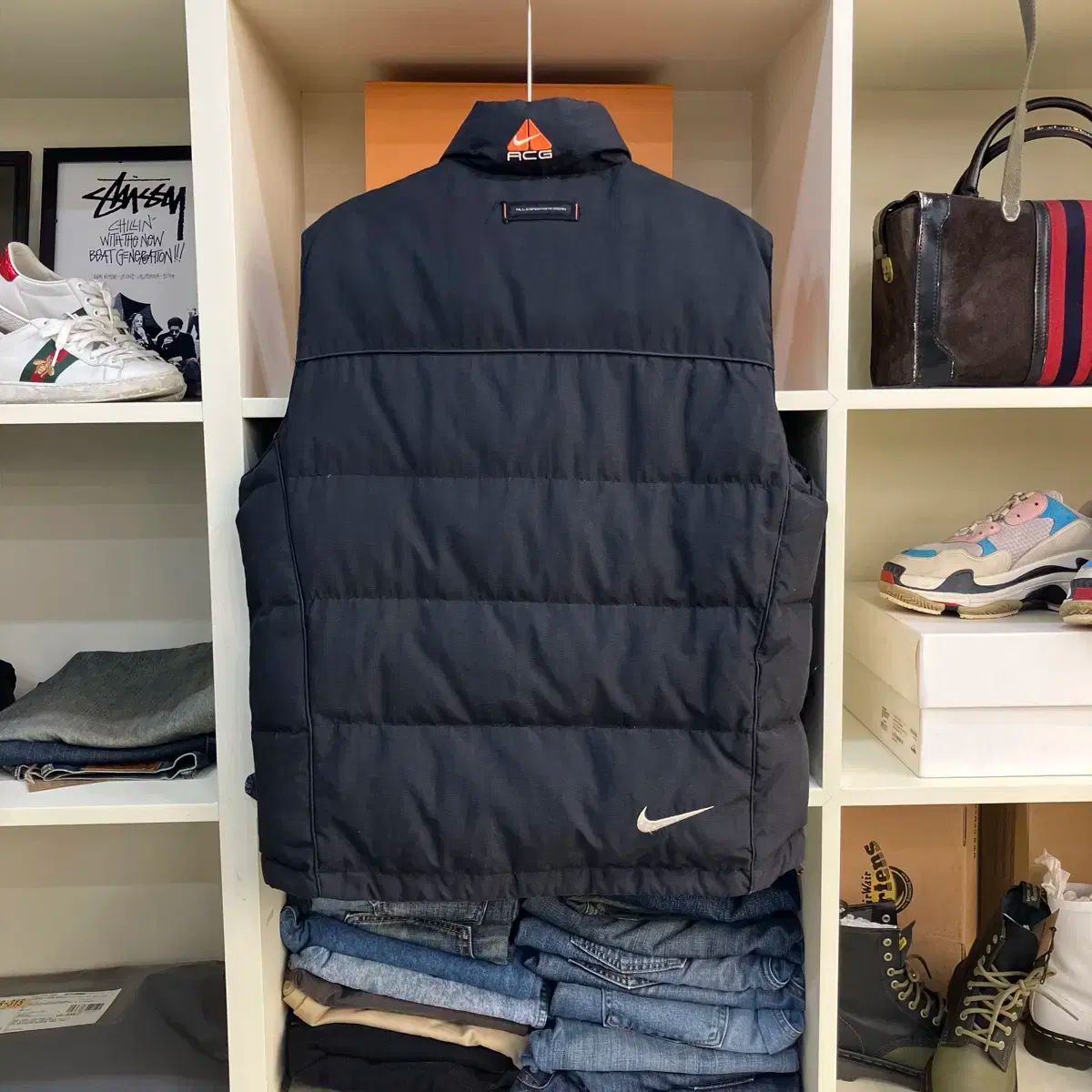 NIKE ACG ダウンベスト S 希少 90s vintage nike acg down vest ナイキ