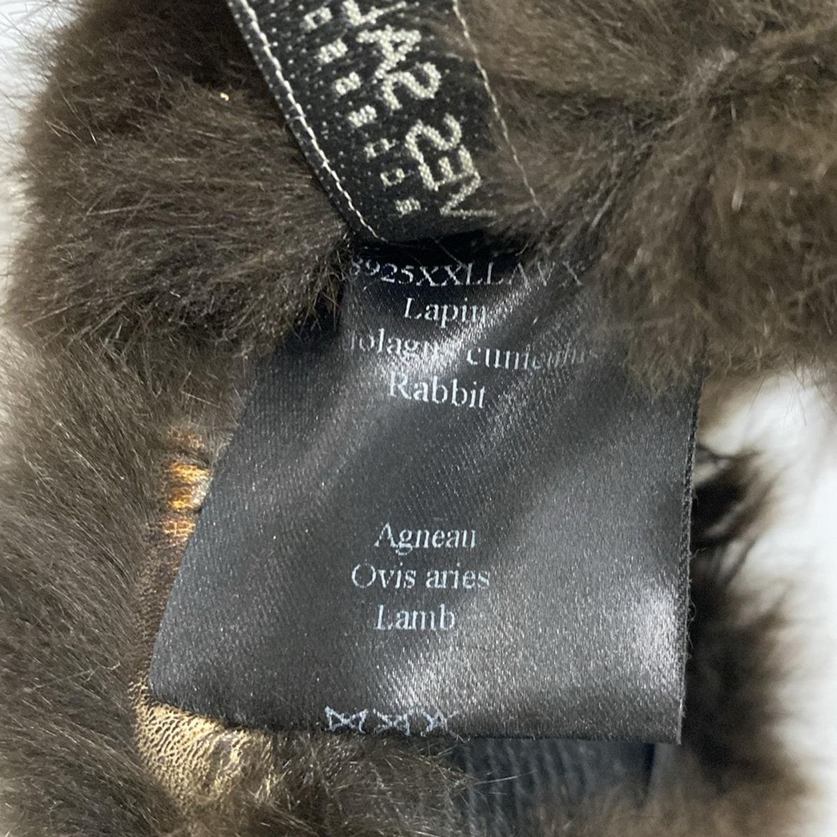 YVES SALOMON グレー イヤーマフ Cela's ファッション YVES SALOMON グレー イヤーマフ