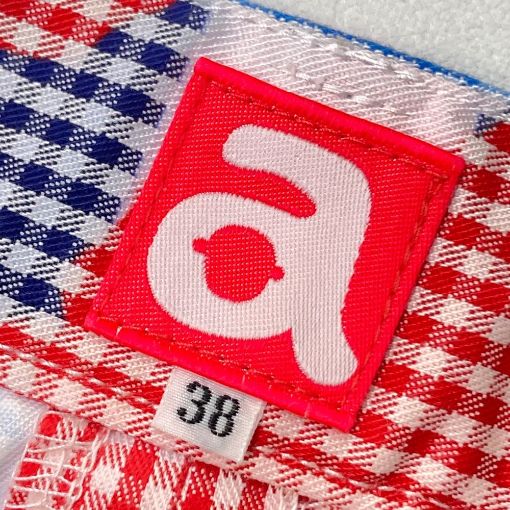 サイズ：38 ARCHIVIO アルチビオ スカート 花柄 チェック柄 レッド系