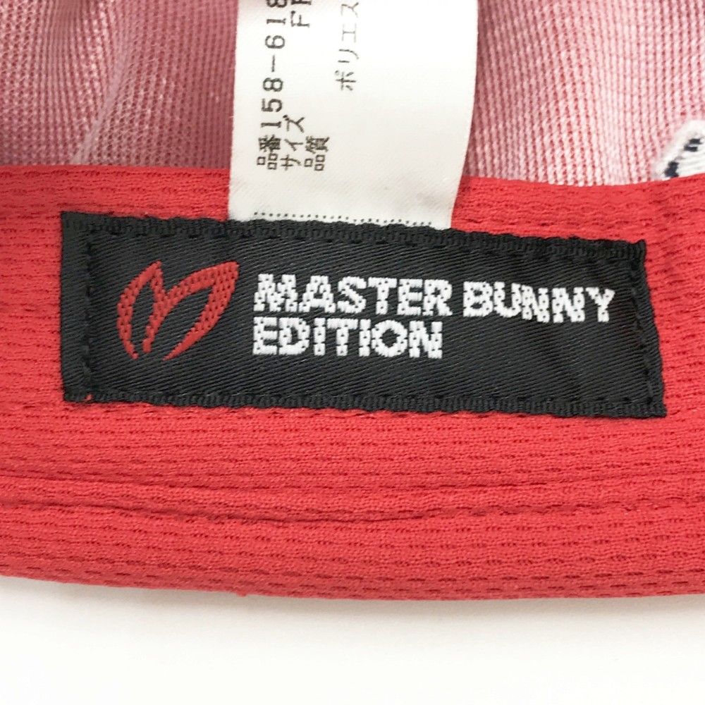 MASTER BUNNY EDITION マスターバニーエディション  キャップ  レッド系 FR [240101227470] ゴルフウェア ストスト