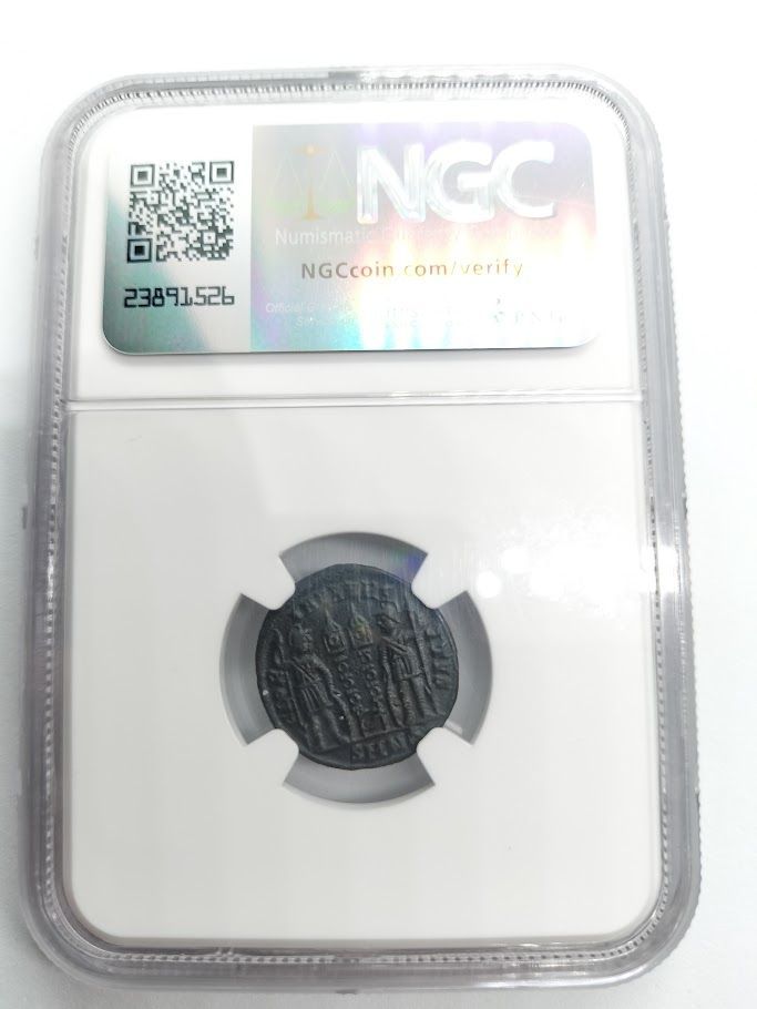 NGC VF AD337-361年 ローマ帝国 コンスタンティウス2世 NGC VF AD337-361年 ローマ帝国 コンスタンティウス2世 AE3/4