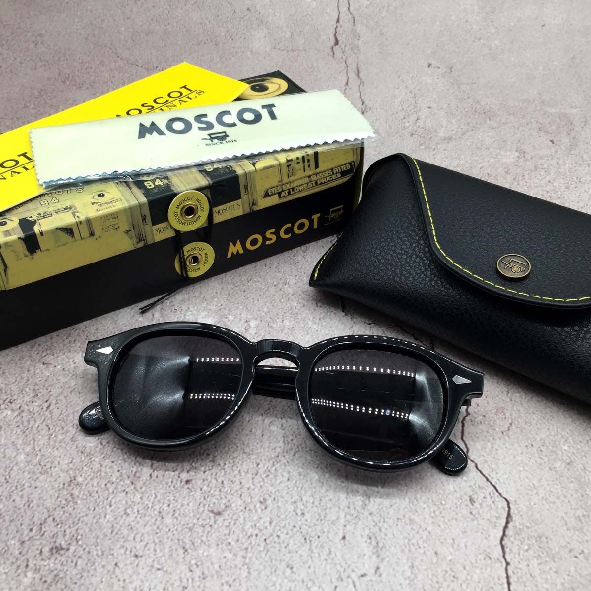 MOSCOT モスコットブラック46 レムトッシュ 眼鏡 サングラス - メルカリ