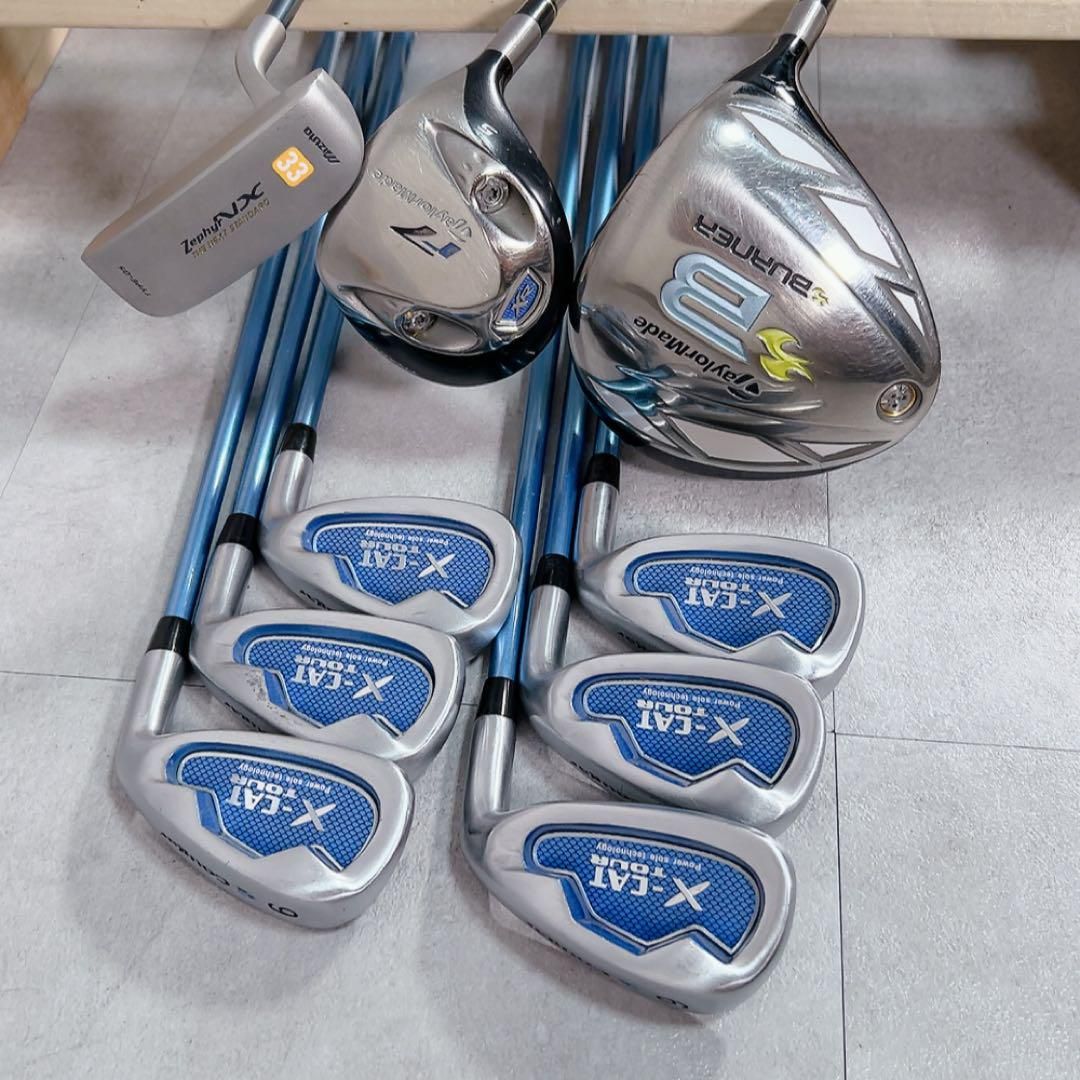 X 409 キャロウェイ REVA バッグ レディースゴルフ クラブセット