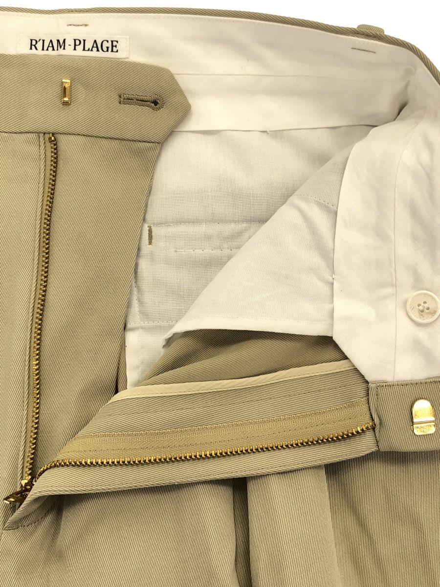 プラージュ　チノパン ベージュ　2タック　plage プラージュ チノパン ベージュ 2タック plage - メルカリ
