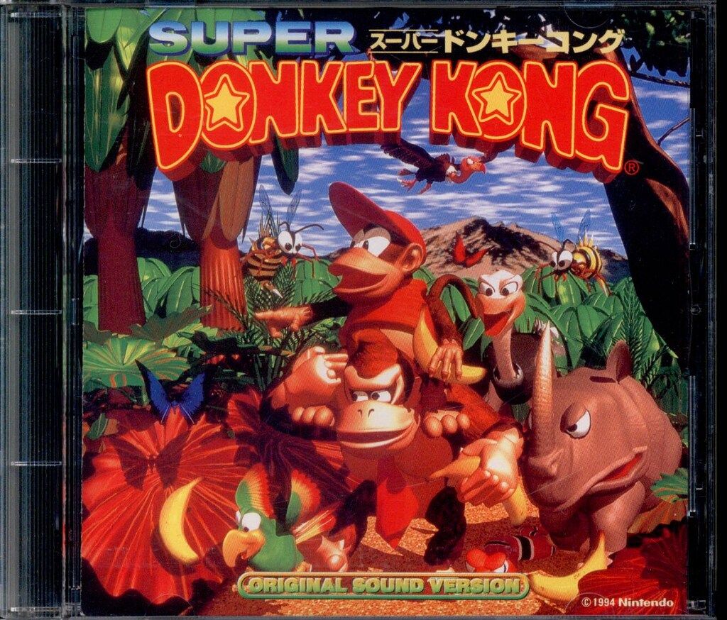 ゲームCD スーパードンキーコング オリジナル サウンド バージョン