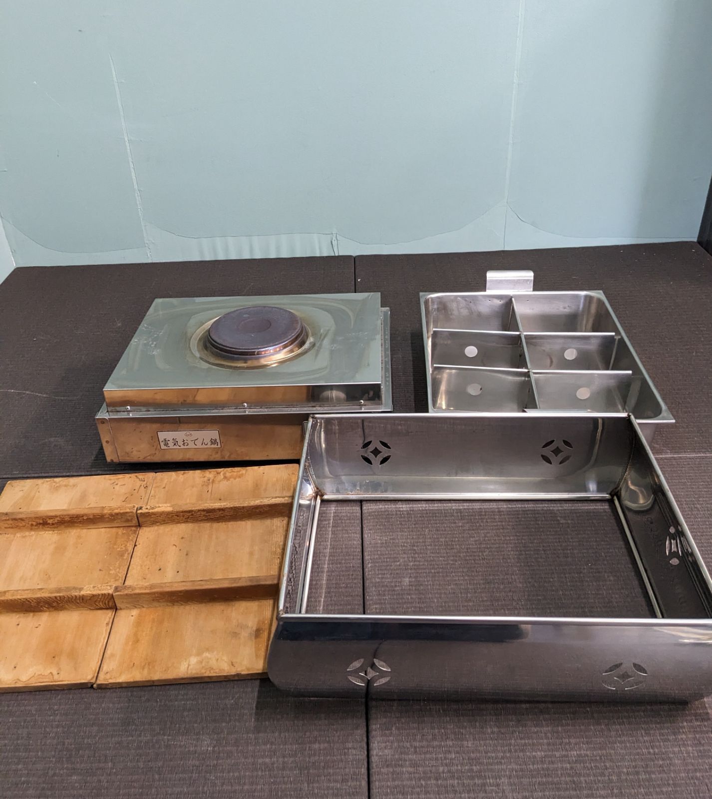 5129【程度良好】EBM/江部松商事/EISHIN/業務用電気おでん鍋/5尺/