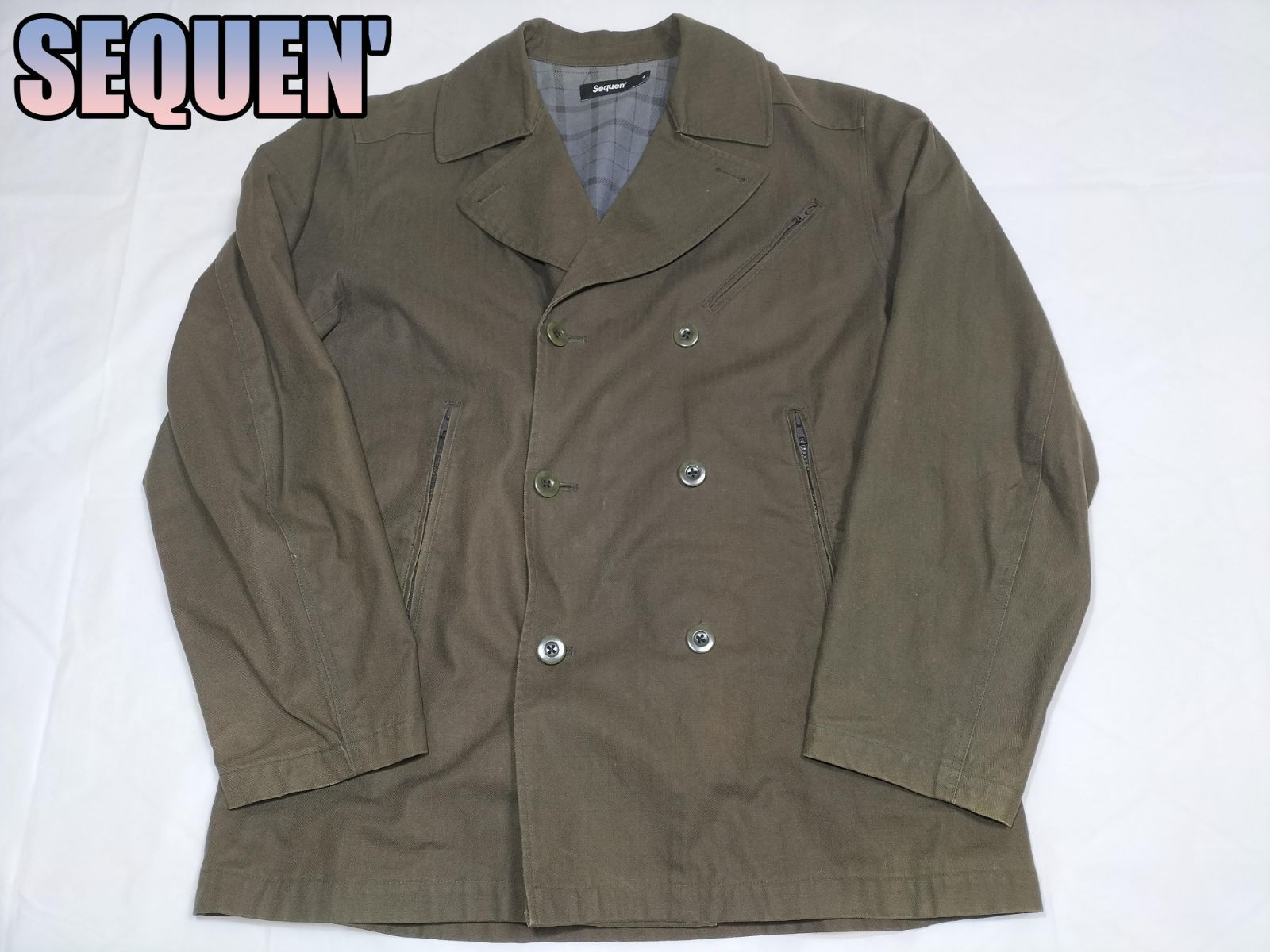 Sequen'  シークエンス コットンジャケット 4(XL-XXLサイズ相当) カーキ
