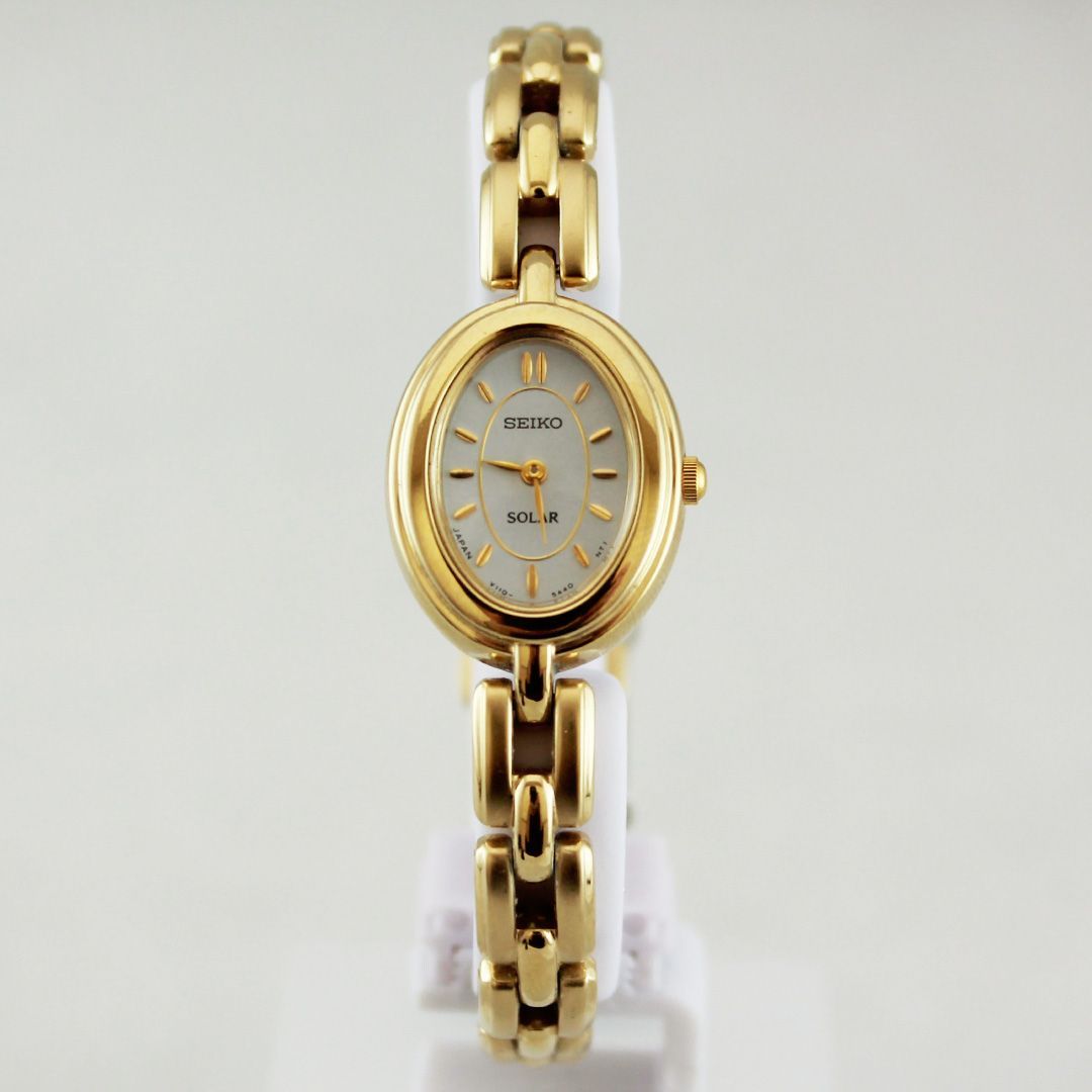 中古 / 希少品 】 SEIKO セイコー レア レディース 腕時計 V110
