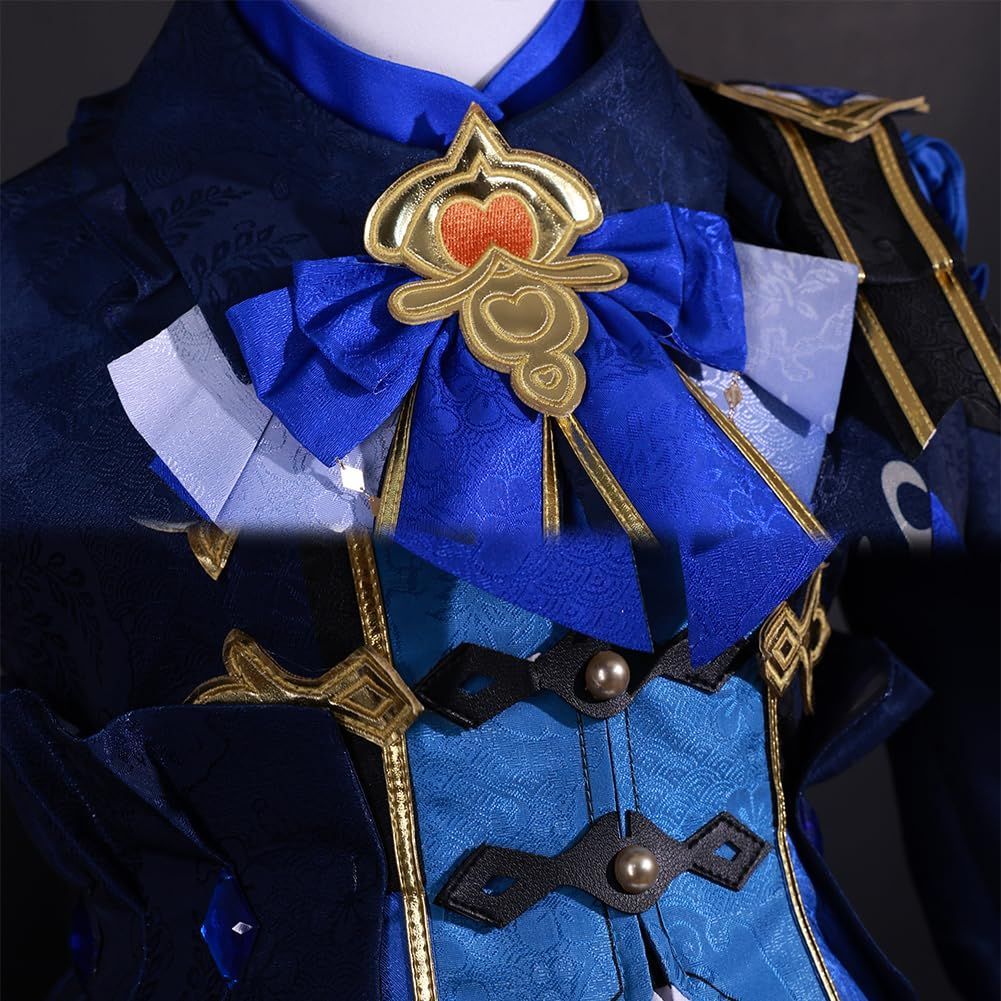 上昇の 五次元 高品質 原神 行秋 コスプレ 衣装 海灯祭 コスプレ衣装ウィッグ付き ハロウィン クリスマス 仮装 ゲーム衣装 Genshin Impact Cosplay BJ0925ML04