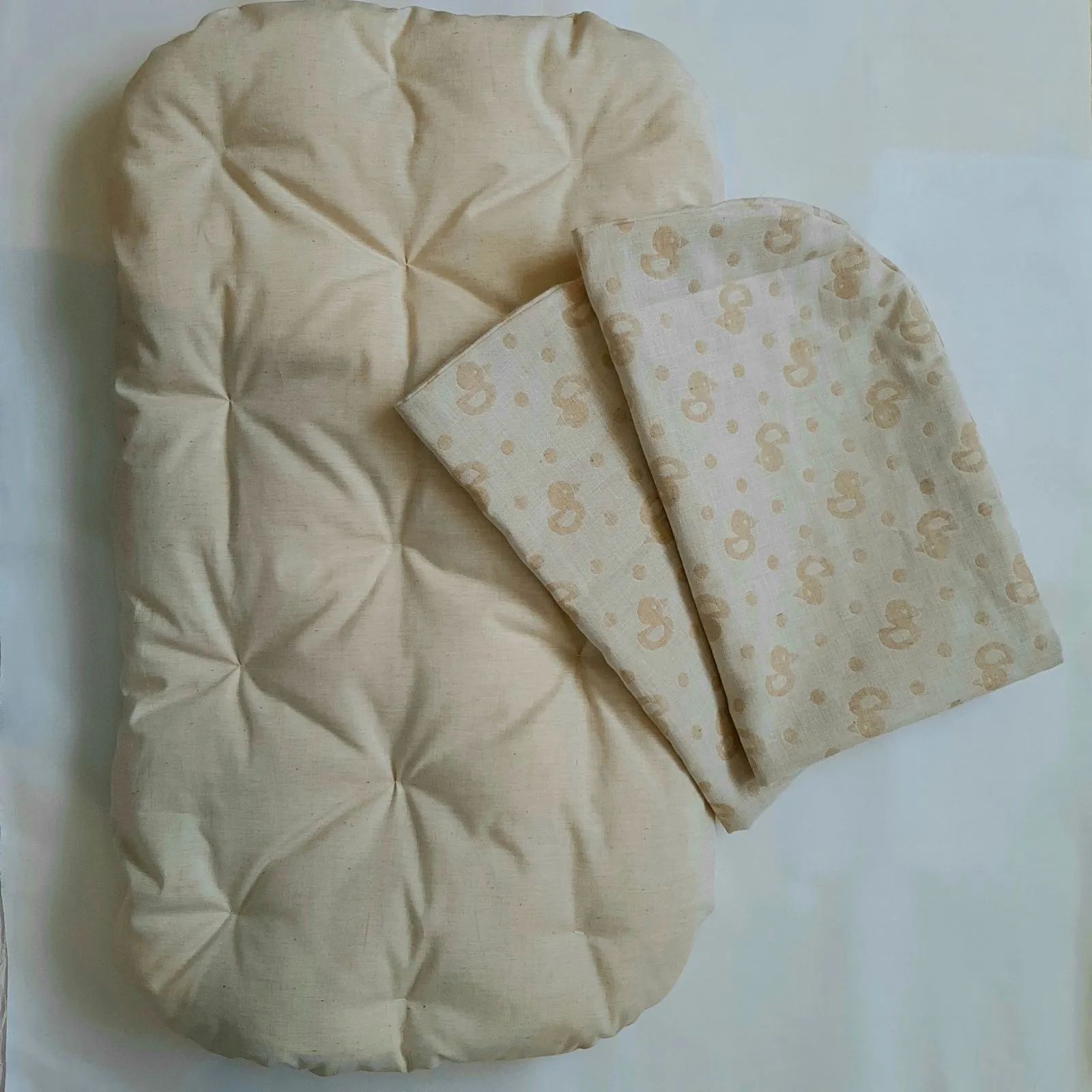 お得なフルセット(中布団1+カバー2種[レースつき+動物柄])