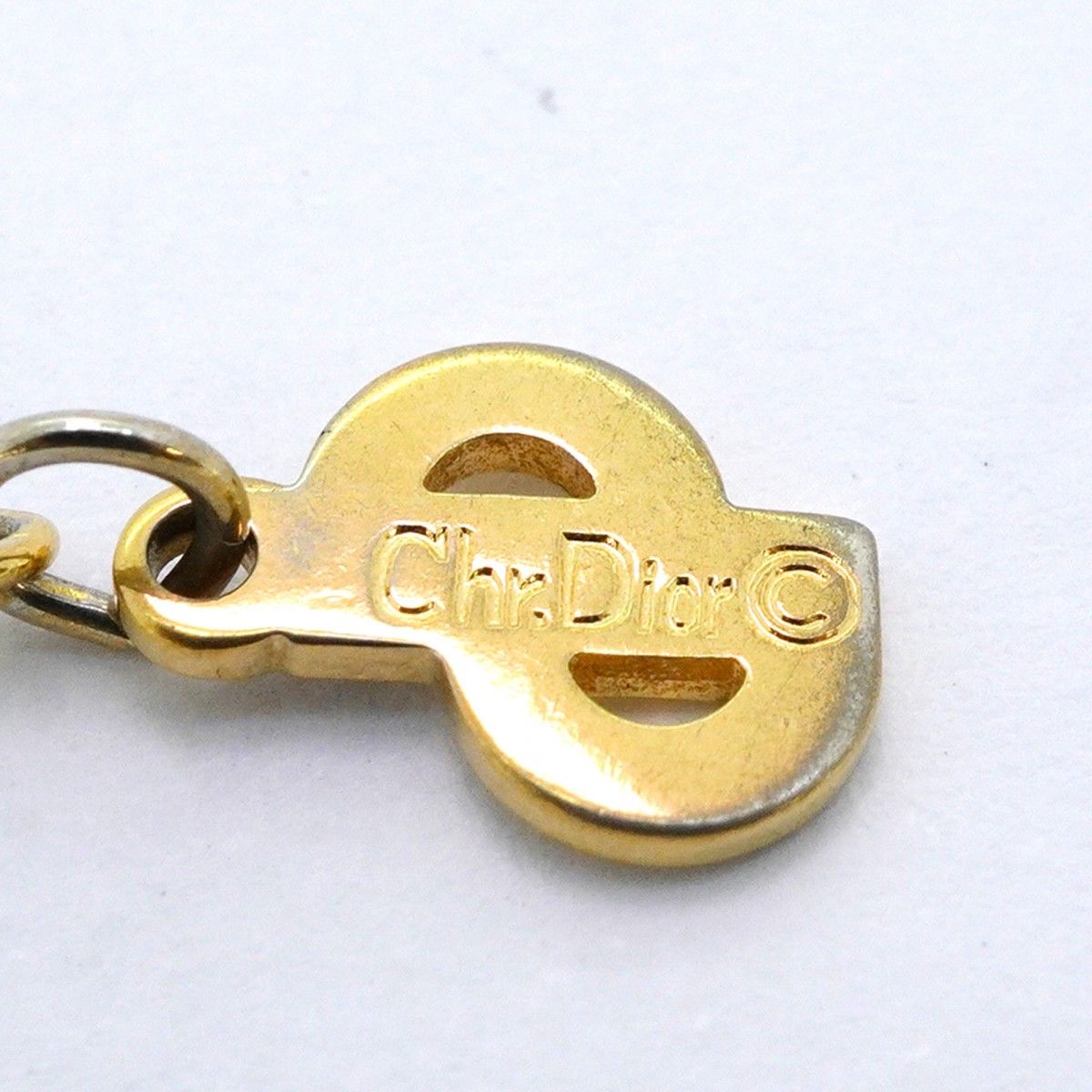 【Dior】ロゴモノグラム ネックレス/送料込 Christian Dior - 【5jgb0548】クリスチャンディオール