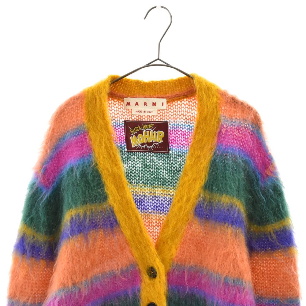 MARNI (マルニ) 22AW FUZZY WUZZY BRUSHED CARDIGAN CDMD0089Q3 
