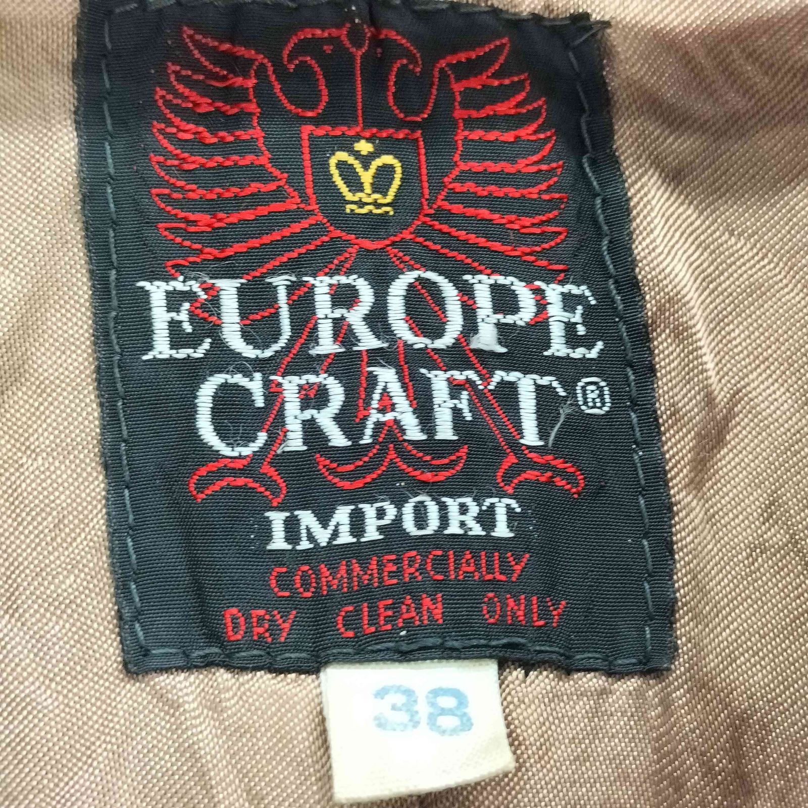 ユーズドフルギ USED古着 60S EUROPE CRAFT コーデュロイ 2B 