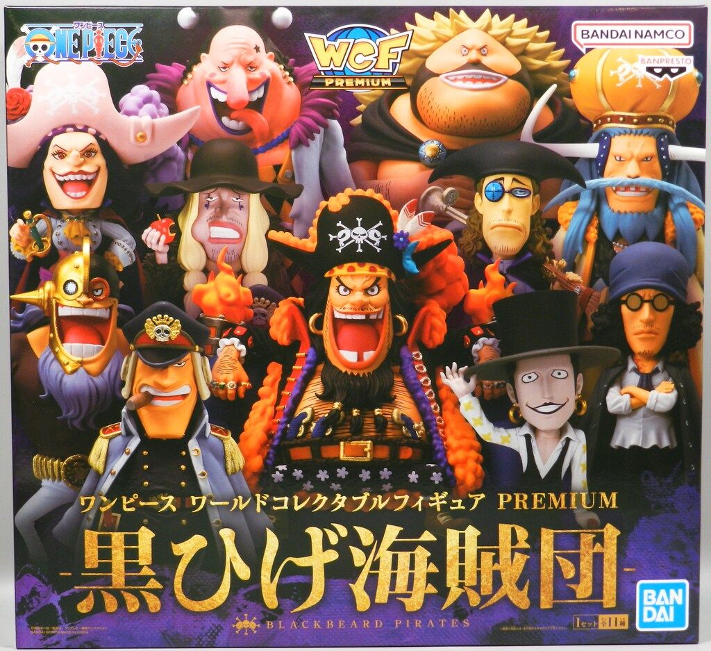ワンピース 黒ひげ海賊団 フィギュア 11体セット BANDAI SPIRITS WCF PREMIUM ONE PIECE 黒ひげ海賊団 11体セット