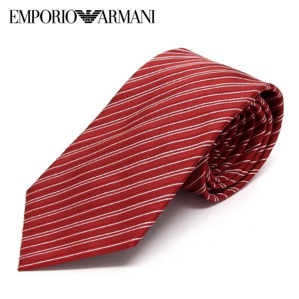 エンポリオアルマーニ EMPORIO ARMANI ネクタイ necktie【RED