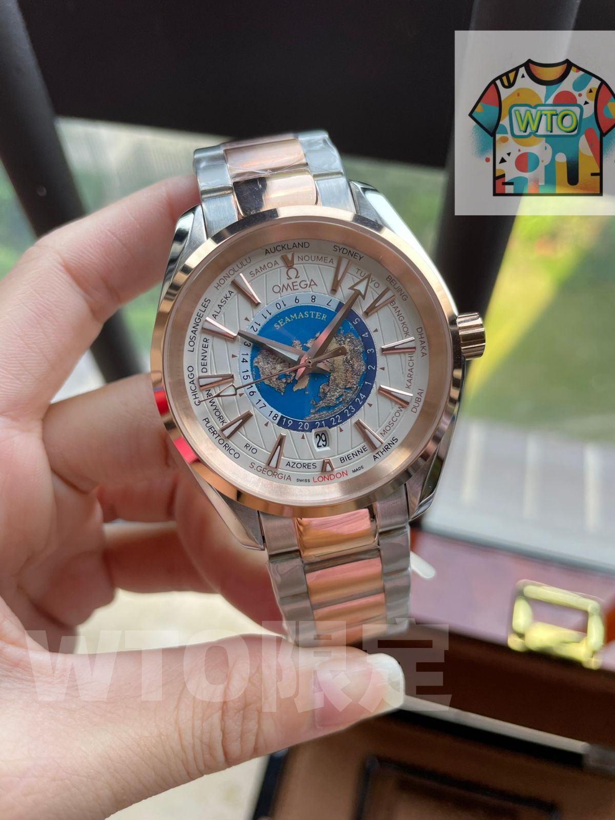 今日WTO】Omega オメガ Seamaster Aqua Terra 150m ウォッチ-WTO
