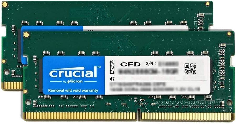 Crucial(クルーシャル) CFD販売 ノートPC用メモリ DDR4-3200 (PC4-25600) 8GB×2枚 (16GB) 相性 無期限  260pin Crucial by Micron W4N3200CM-8GQ - メルカリ