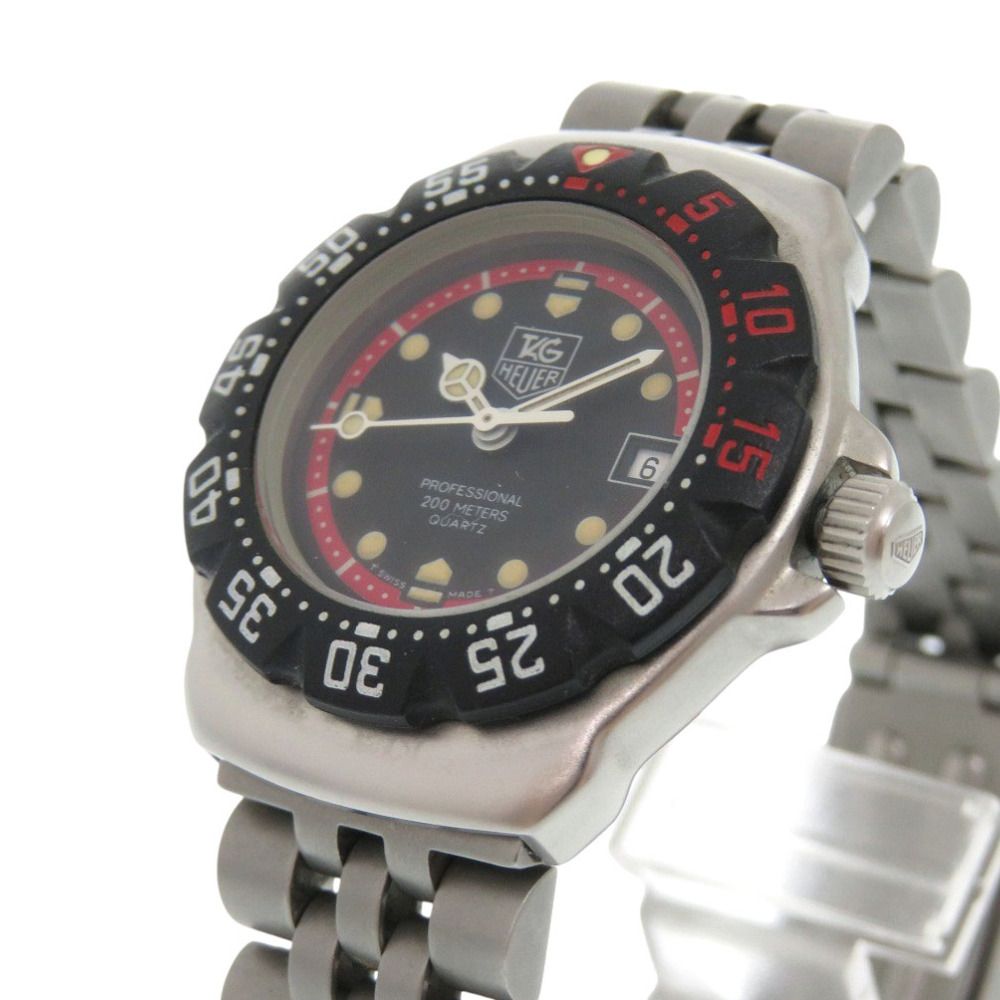 美品 タグホイヤー プロフェッショナル 200M WA1414 SS ブラック