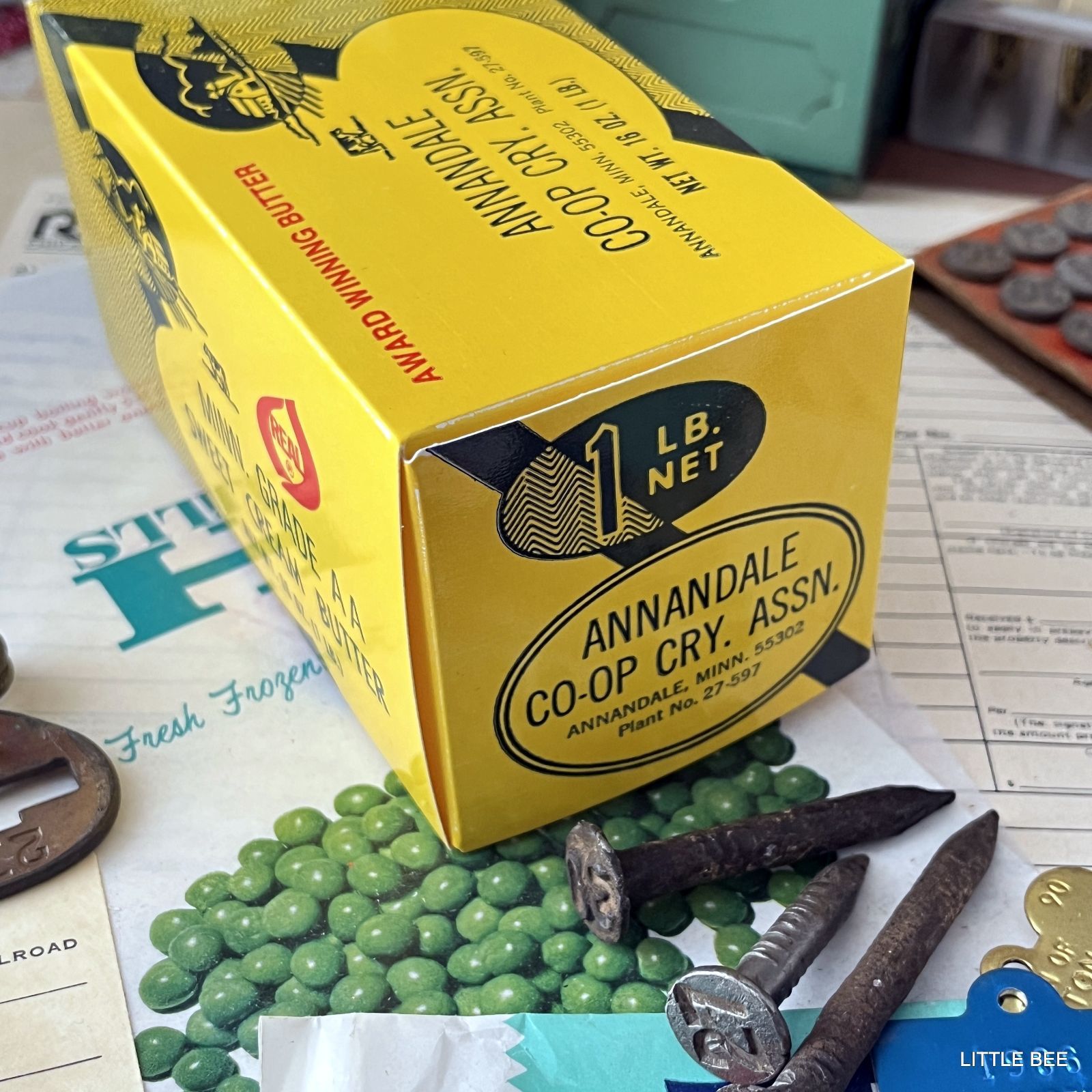 030・R-743 バターボックス 1箱 ヴィンテージ品 アメリカ