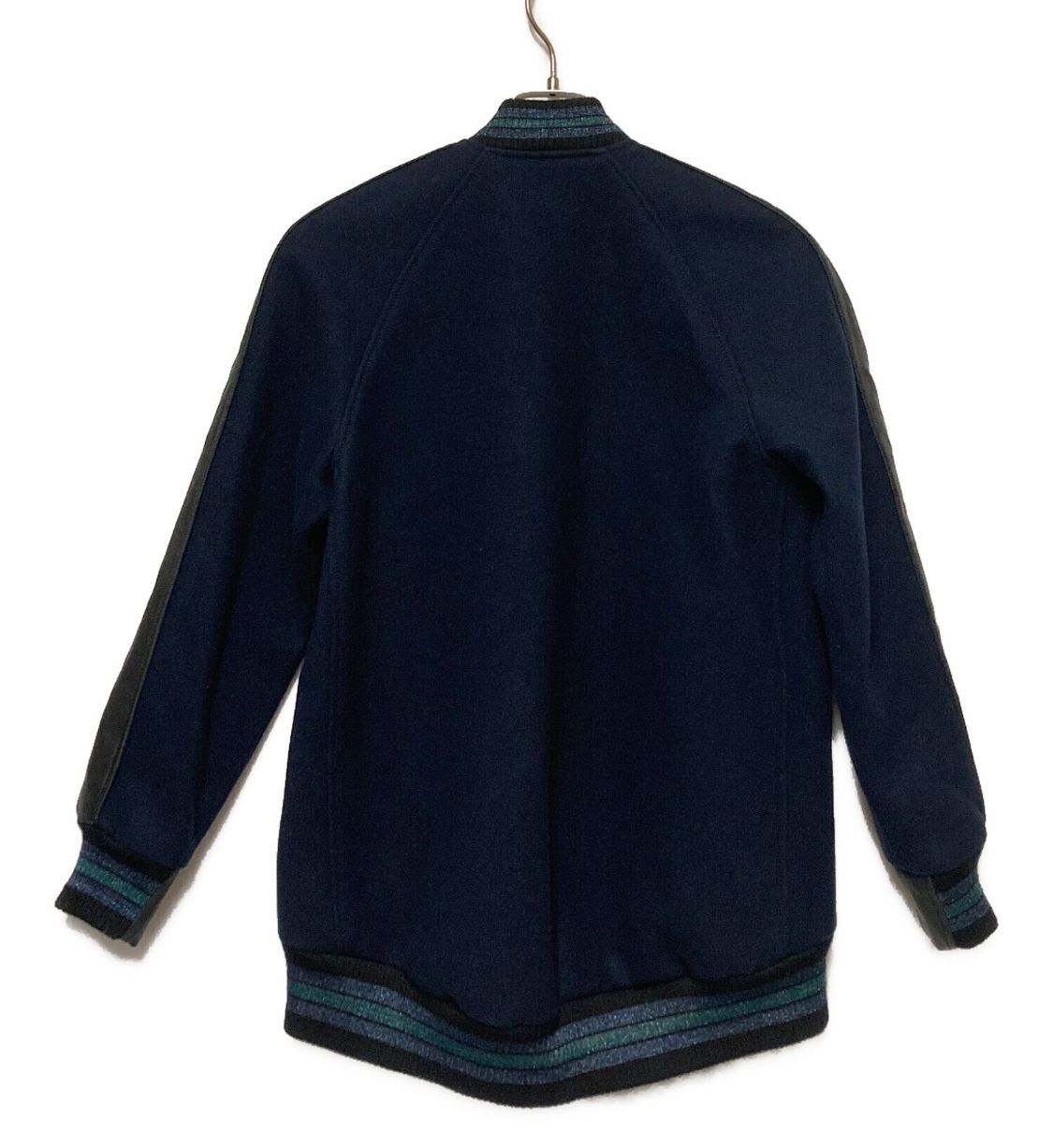 COACH ワッペン メルトンウール スタジャン ジャケット レディース コーチ