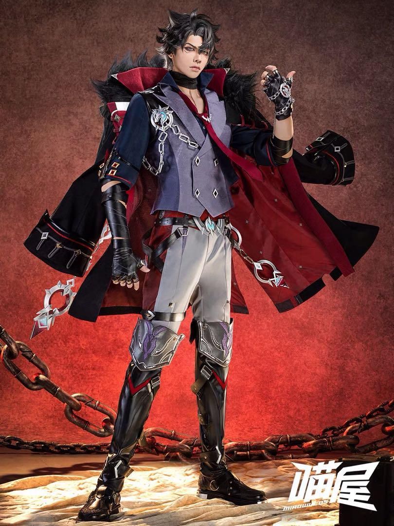 原神 リオセスリ 衣装 XXL 基萌 原神 コスプレ フルセット ブーツ