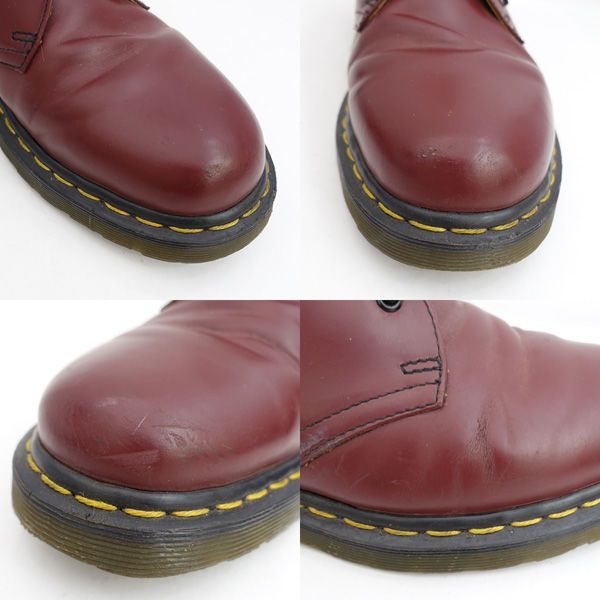 Dr.Martens / ドクターマーチン ◆3ホールシューズ/レザー/ブラウン/サイズUR7　 10084 【メンズ/MEN/男性/ボーイズ/紳士】【靴/クツ/シューズ/SHOES】 メンズファッション【中古】 