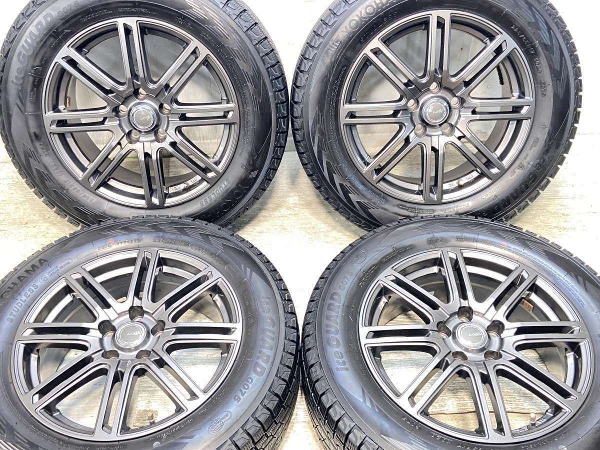 225/65R17 ヨコハマ アイスガード G075 LAYCEA 17x7.0 38 114.3-5穴 