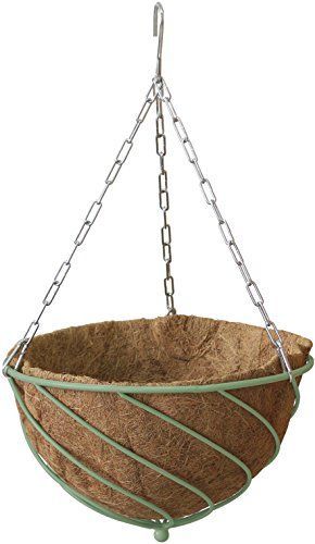 S_セージグリーン タカショー(Takasho) ティアドロップ ハンギングバスケット S セージグリーン