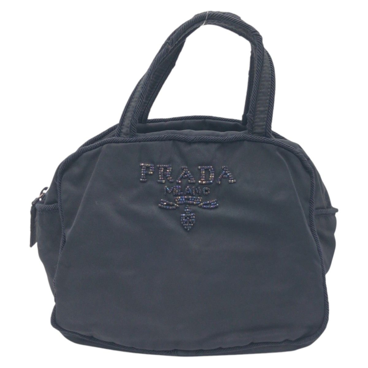PRADA テッスート ハンドバッグ 黒 CANAPA プラダ PRADA 2WAYショルダーバッグ ハンドバッグ
