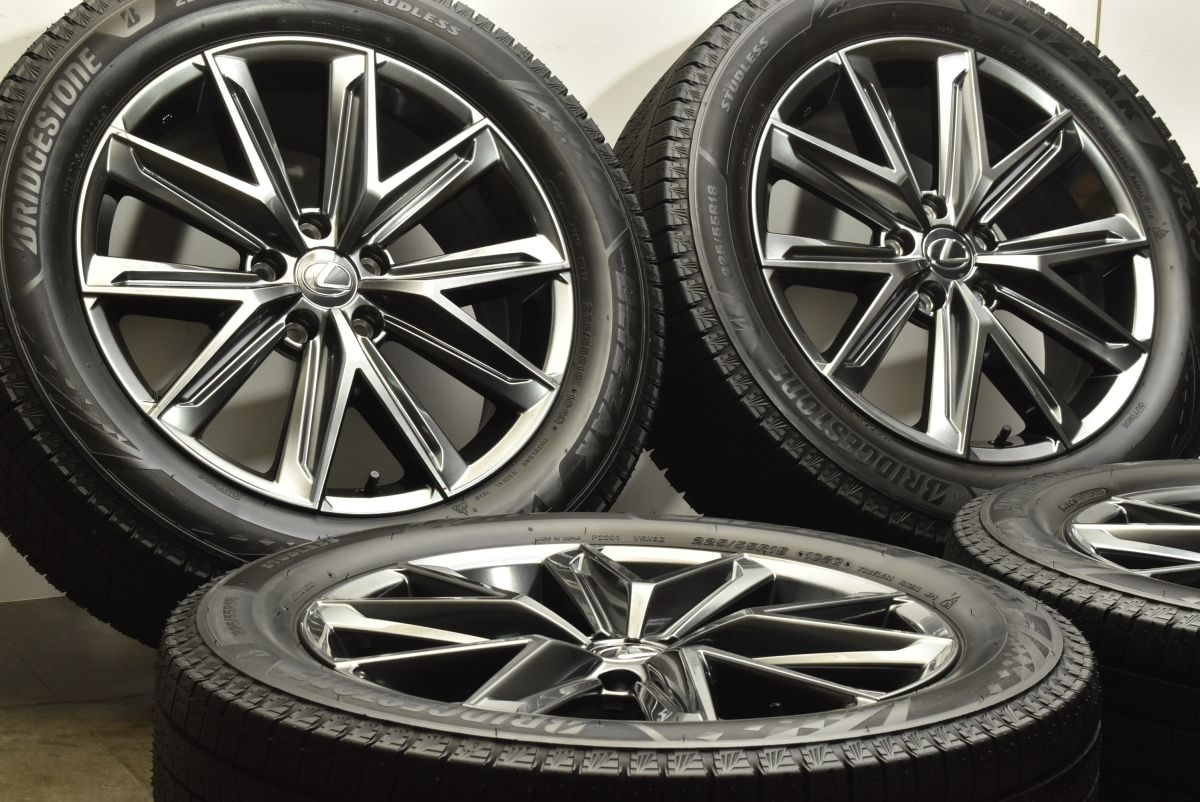 レクサス　１０系　ＮＸ　純正　１７インチ　空気圧センサー付　DANLOP レクサス 10系 NX 純正 17インチ 空気圧センサー付 DANLOP