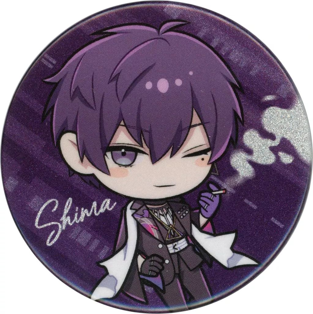 中古】バッジ・ピンズ 志麻(浦島坂田船/SD/タバコ/ウインク) 缶バッジ