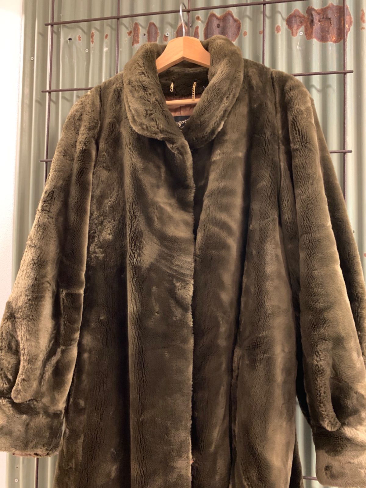 35％OFF】 新品、未使用 OLD フェイクファーコート Fake Fur Coat