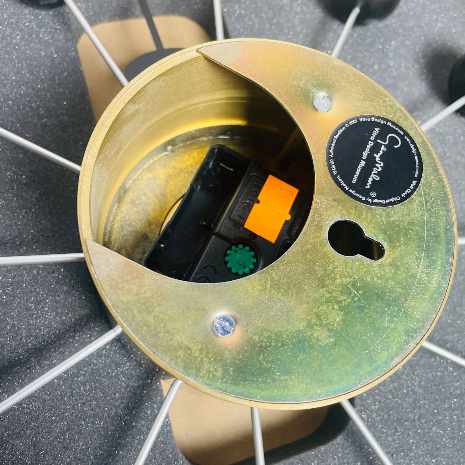 ジョージネルソン ボールクロック ブラック 黒 真鍮 Nelson George NEXPOTALLINN_EU