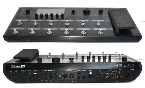 LINE6 Helix Floor エフェクターケース付き Line 6 HELIX エフェクター