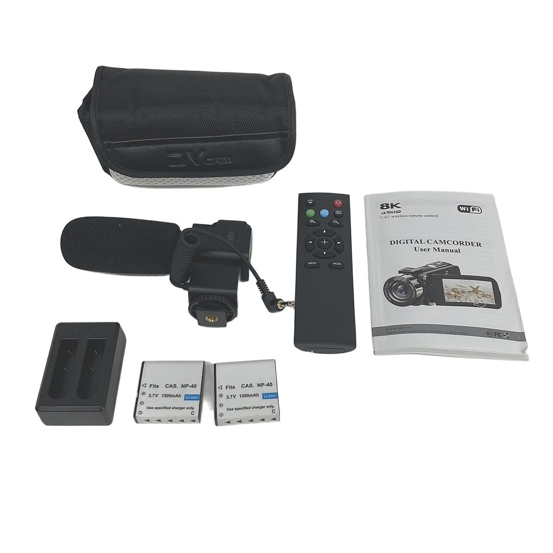  ASMEIR 8 K Ultra HD デジタルビデオカメラ 64 0 WI FI機能 ビデオカメラ本体 ビデオカメラ